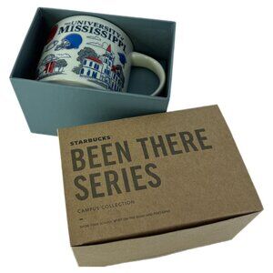 NIB Collectible Starbucks University of Mississippi Been There Campus Series Mug
